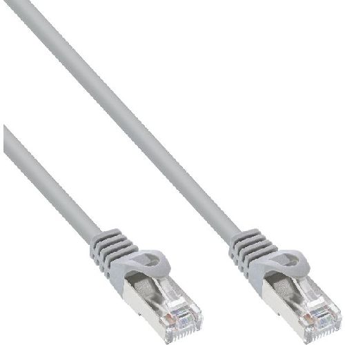 InLine® Patchkabel, SF/UTP, Cat.5e, grau, 50m, bulk 72555