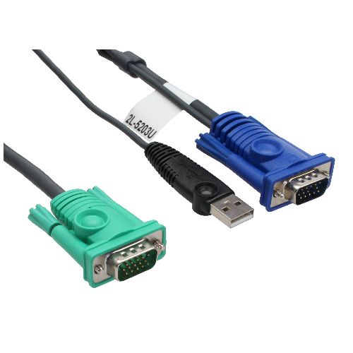 ATEN 2L-5205U KVM Kabelsatz, VGA, USB, Länge 5m 60695T