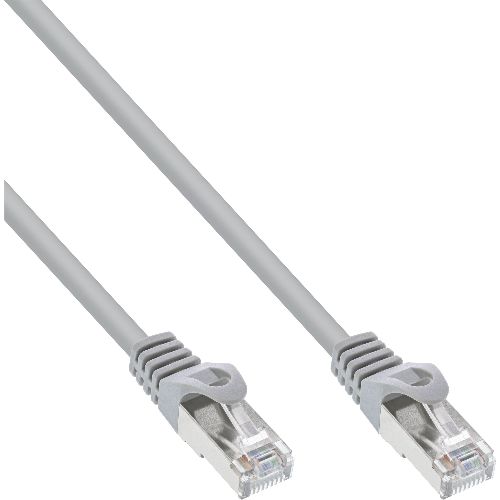 InLine® Patchkabel, SF/UTP, Cat.5e, grau, 50m, bulk 72555